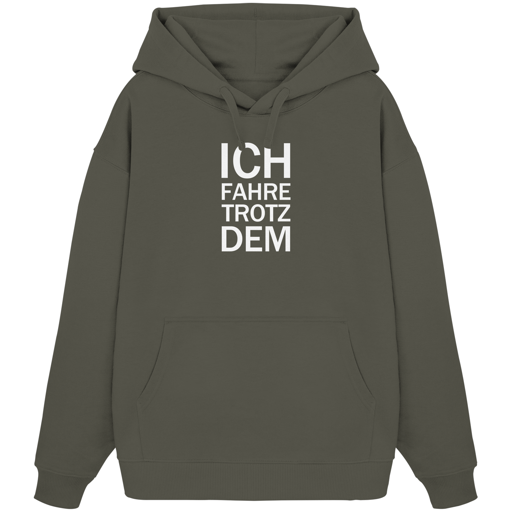 Organic Oversize Hoodie - Manuel J Montoya Merch
