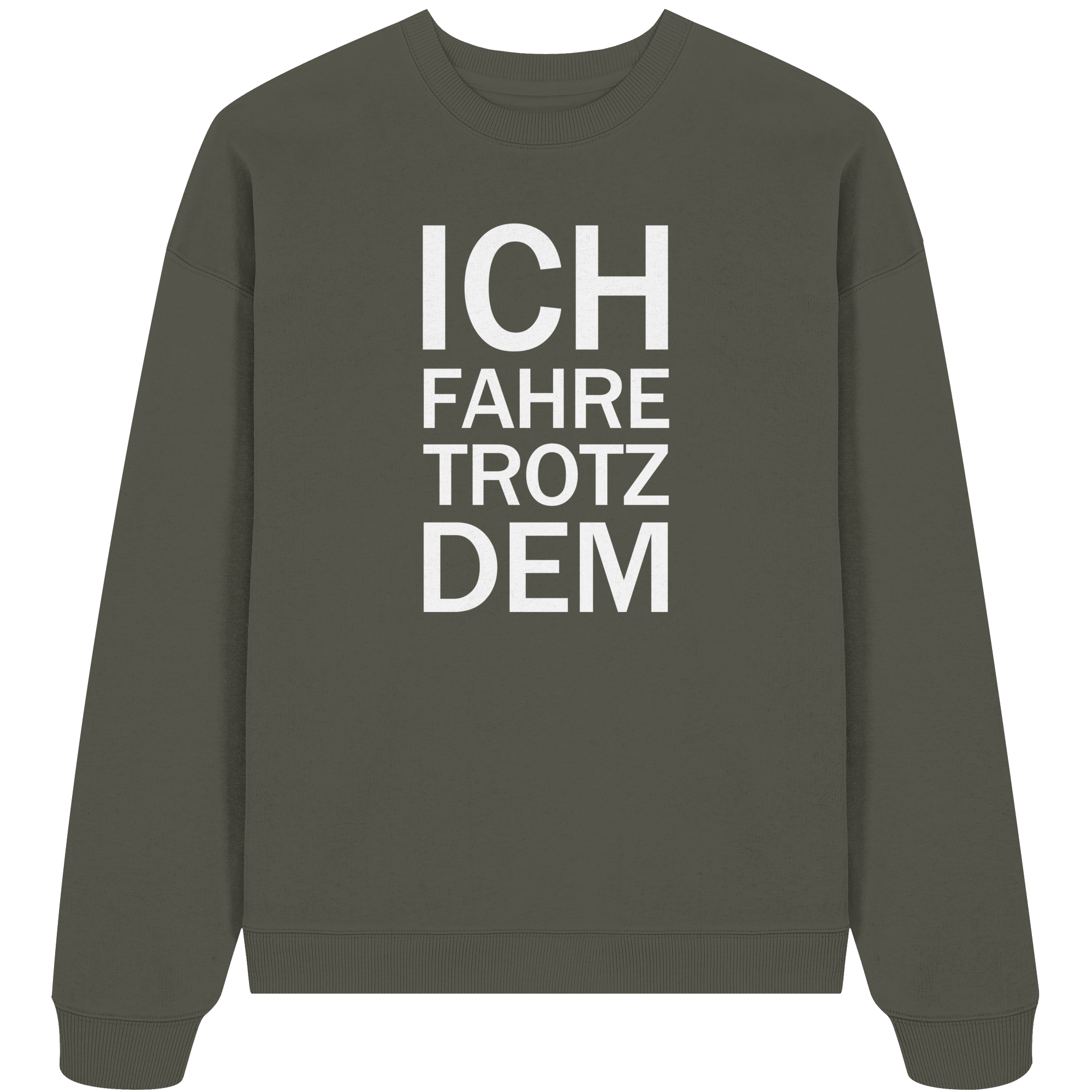 Organic Oversize Sweatshirt - Manuel J Montoya Merch