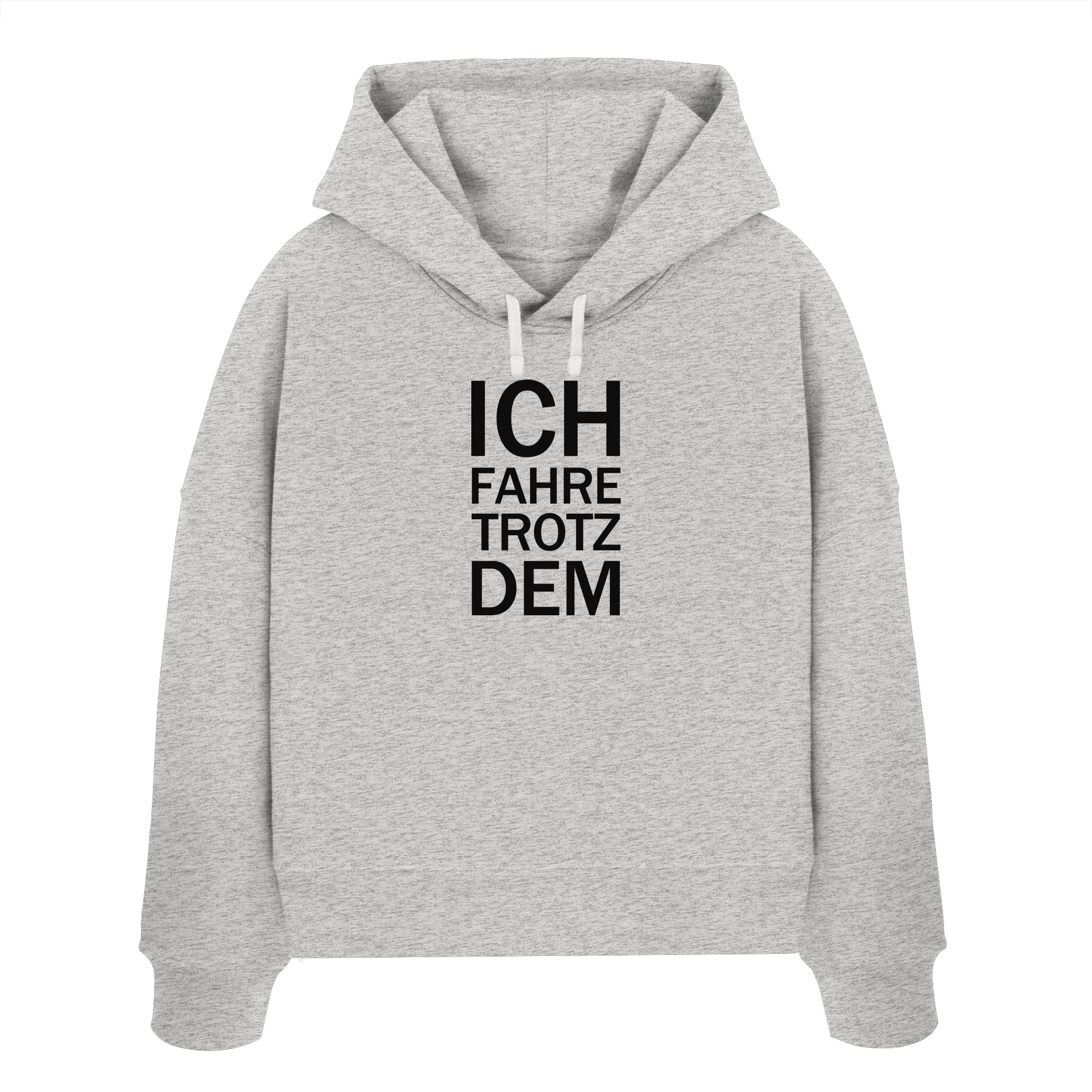 Womens Organic Boxcut Hoodie - Manuel J Montoya Merch