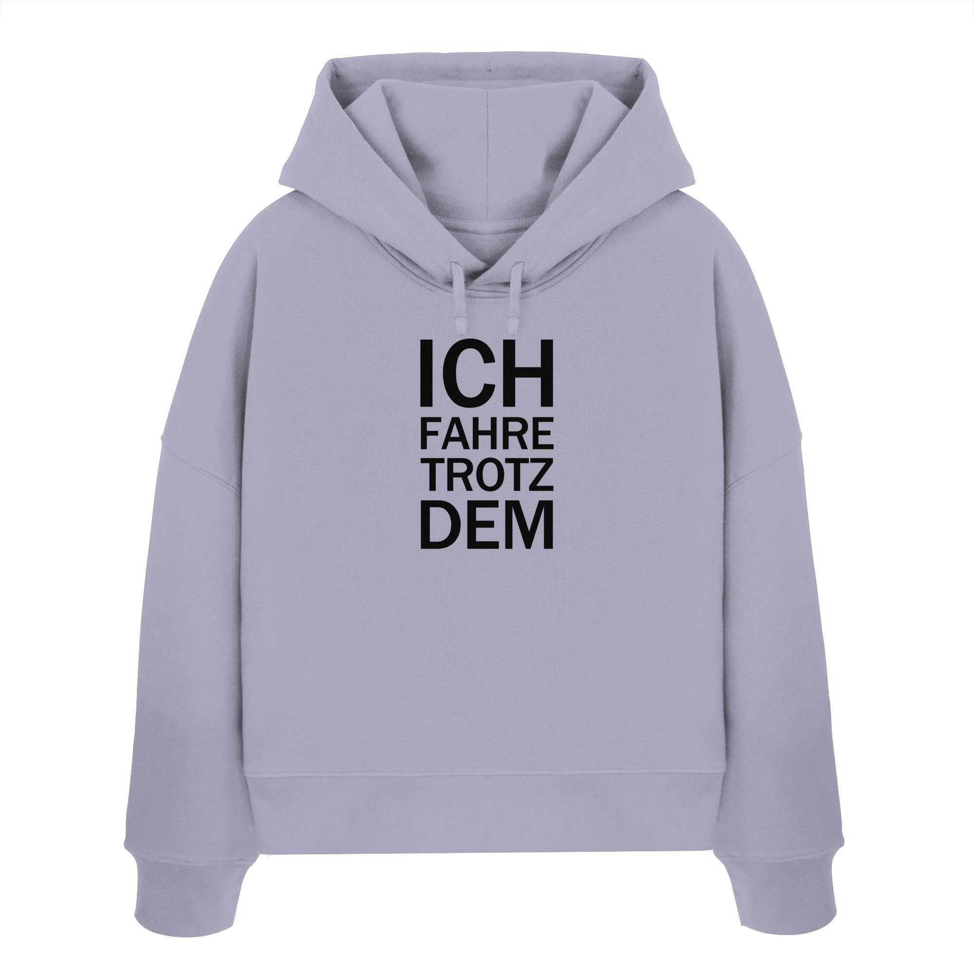 Womens Organic Boxcut Hoodie - Manuel J Montoya Merch