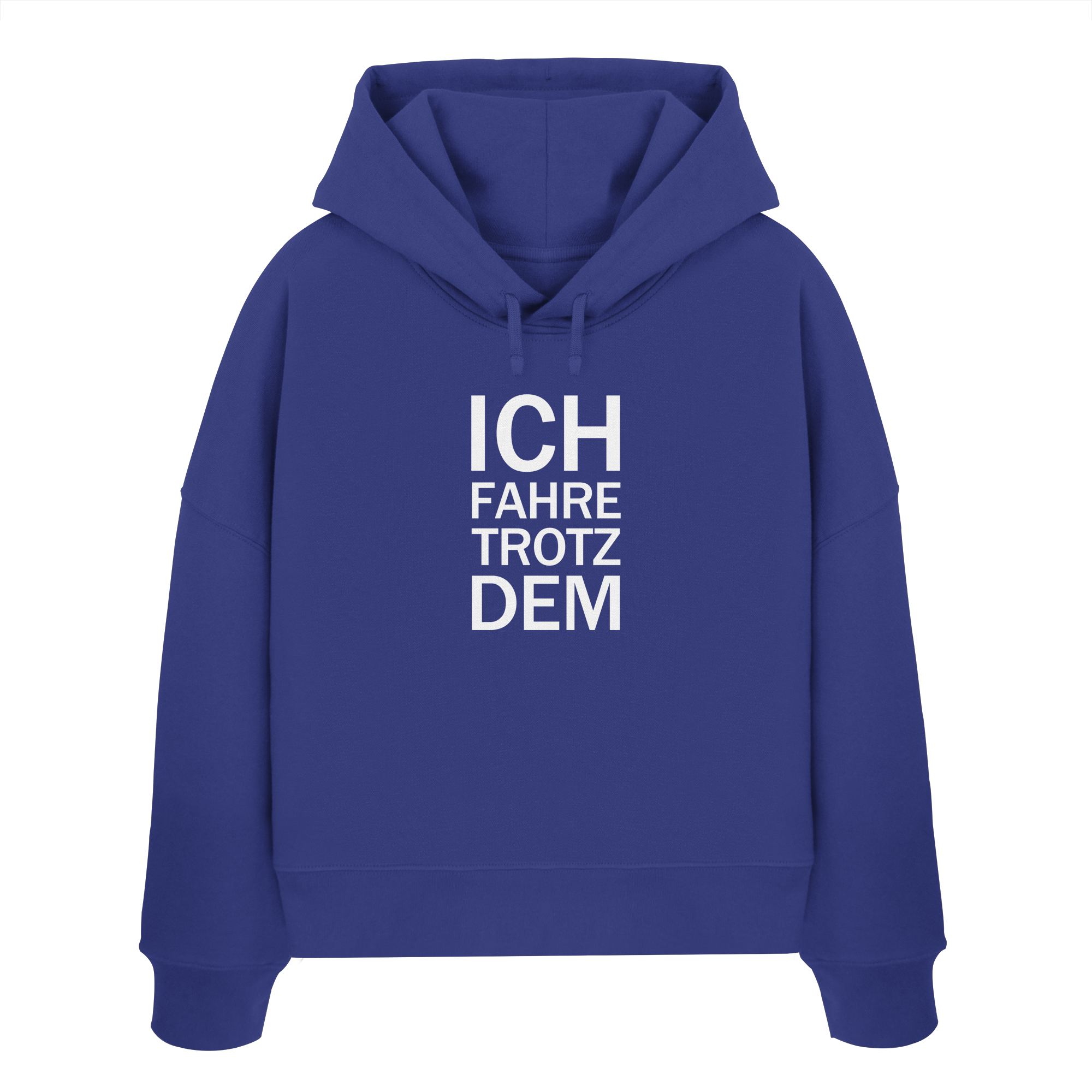 Womens Organic Boxcut Hoodie - Manuel J Montoya Merch
